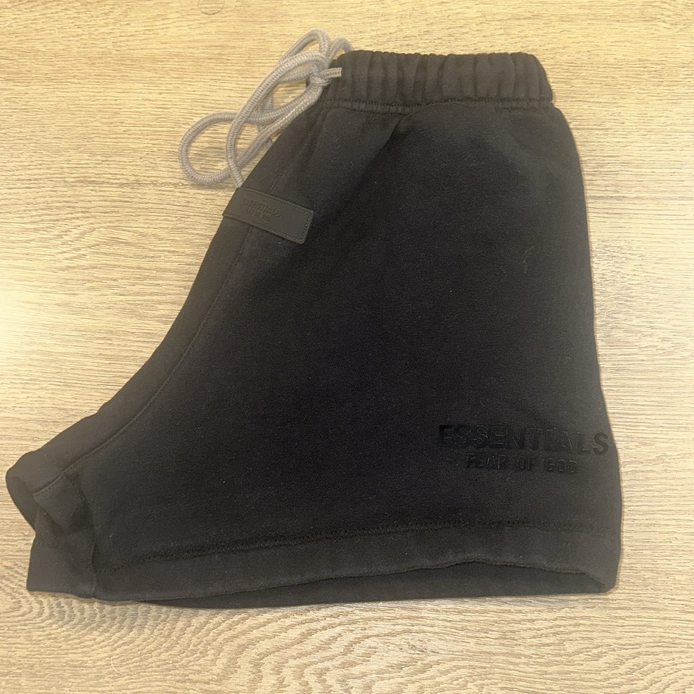 Essentials black shorts